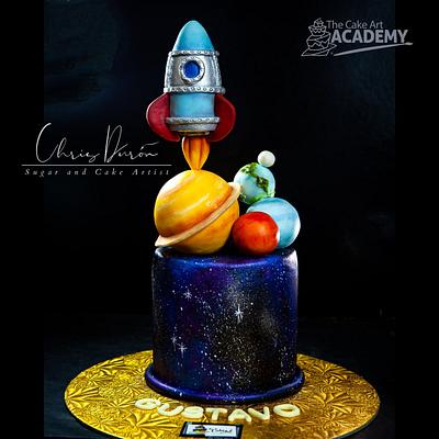 To the moon and beyond!  - Cake by Chris Durón 