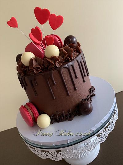 Valentine cake - Cake by Popsue