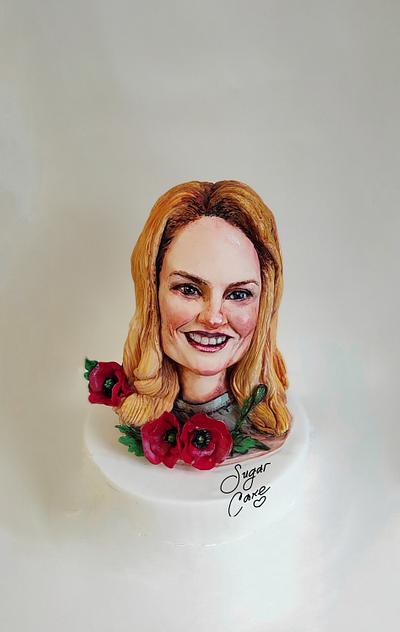 Portrait of a Bulgarian woman - Cake by Tanya Shengarova