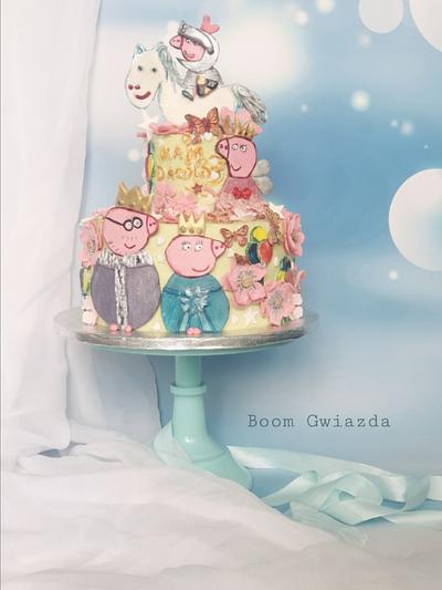 Peppa cake - Cake by Justyna Rebisz 
