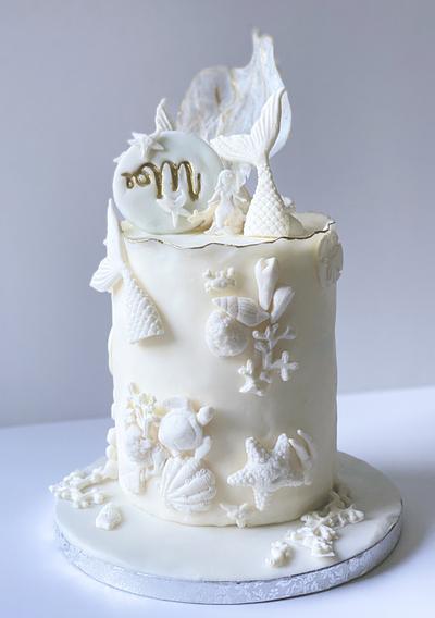 Mermaid Cake 🧜‍♀️ - Cake by Sadiacakeart