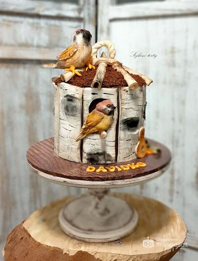 Hungry sparrow::)) - Cake by SojkineTorty