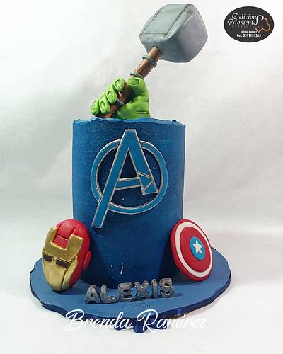Avengers Cake  - Cake by Deliciousmomentscake