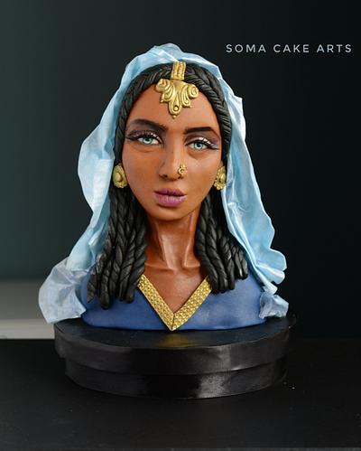 Nubian woman  - Cake by SomaHaleem