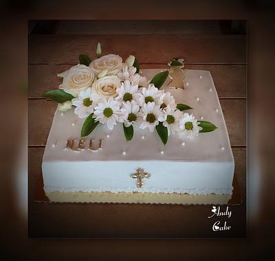 First Holy Communion cake  - Cake by AndyCake
