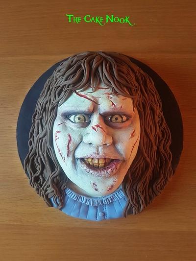 The Exorcist cake.  - Cake by Zoe White