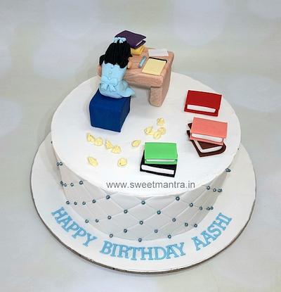 Exam study cake - Cake by Sweet Mantra Homemade Customized Cakes Pune