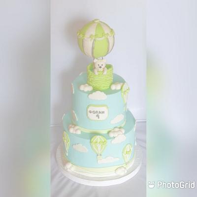 Baby birthday cake - Cake by Fofaa22