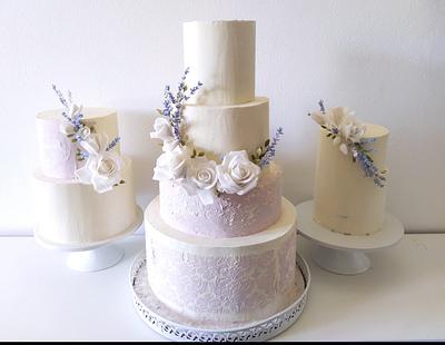 Wedding cakes - Cake by Annbakes