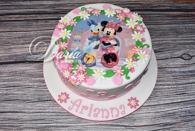 Minnie and Daisy Duck cake - Cake by Daria Albanese