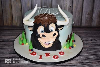 Ferdinand the bull cake - Cake by Daria Albanese