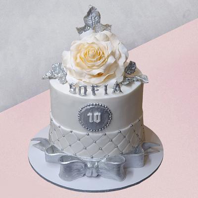 Cake for Sofia - Cake by The Custom Piece of Cake