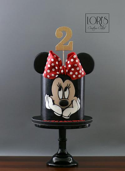 Minnie Mouse - Cake by Lori Mahoney (Lori's Custom Cakes) 