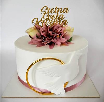 Confirmation cake - Cake by Tortebymirjana