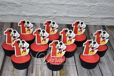 Mickey Mouse cupcakes - Cake by Daria Albanese