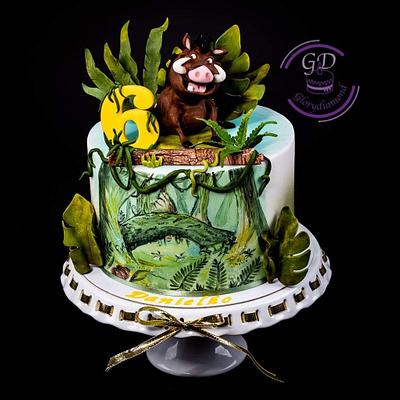 Jungle cake - Cake by Glorydiamond