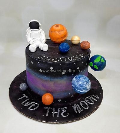 Planets Space cake - Cake by Sweet Mantra Customized cake studio Pune