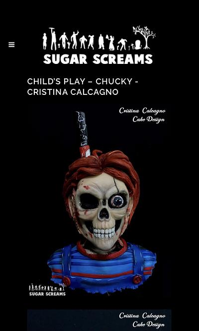 Chucky - Cake by 🍩Cristina Calcagno🍰
