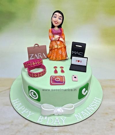 Wifes favorite things cake - Cake by Sweet Mantra Homemade Customized Cakes Pune