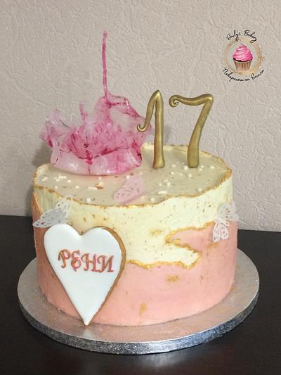 Sweet 17  - Cake by Emily's Bakery
