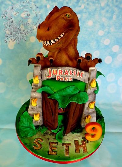 Jurassic Park  - Cake by Beata Khoo