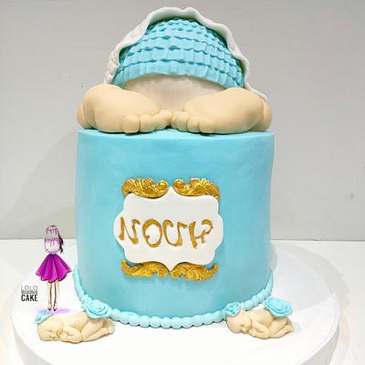 Baby shower Cake by lolodeliciouscake - Cake by Lolodeliciouscake