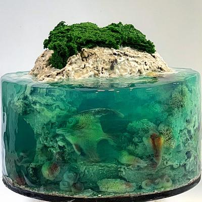 Under the sea - Cake by Dsweetcakery
