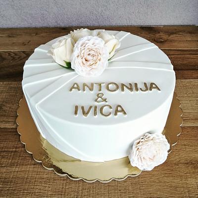 Wedding cake - Cake by Tortebymirjana