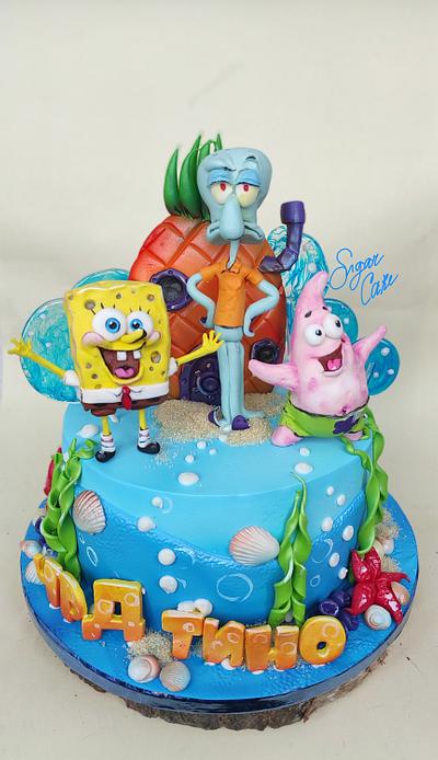 SpongeBob - Cake by Tanya Shengarova
