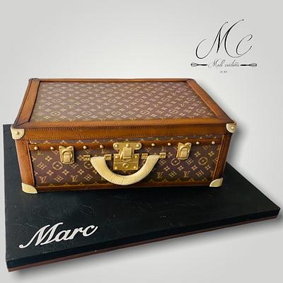Bag Vuitton cake - Cake by Cindy Sauvage 