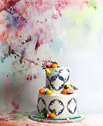 Tuscan theme cake - Cake by soods