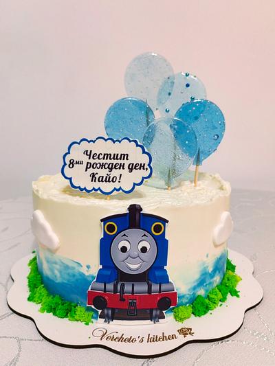 Thomas train cake  - Cake by Vyara Blagoeva 