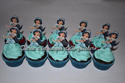 Princess Jasmine cupcakes - Cake by Daria Albanese