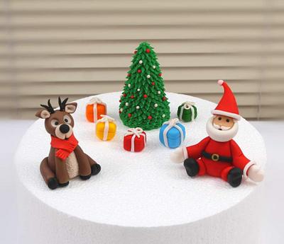 Christmas Theme Cake - Cake by Shilpa Kerkar