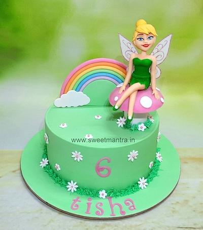 Tinkerbell fairy cake - Cake by Sweet Mantra Homemade Customized Cakes Pune