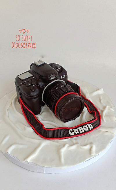 Canon cake - Cake by SoSweetbyAlaaElLithy