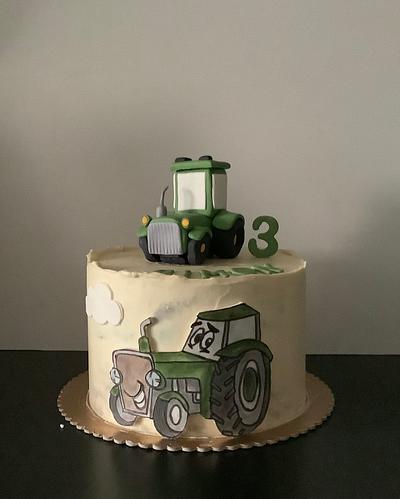 Tractor - Cake by Anka