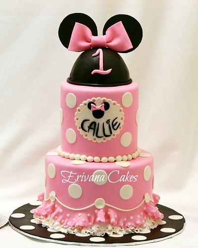 Minnie Mouse Cake - Cake by erivana