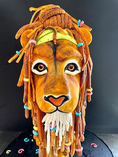 Cool lion - Cake by The Colombian Confection