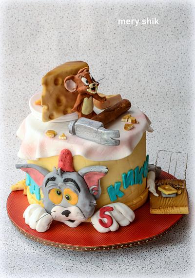 Tom&Jerry - Cake by Maria Schick