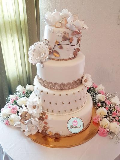 Wedding cake - Cake by Bere brished tamez