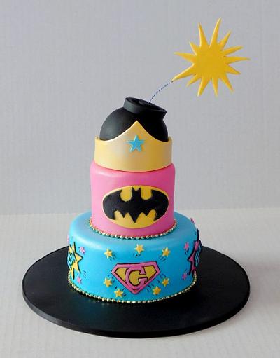 Superhero - Georgia - Cake by teasha
