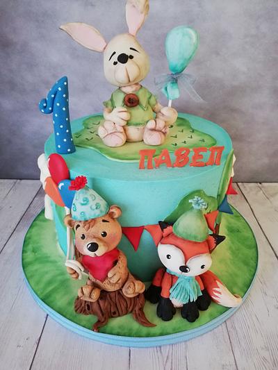 Forest party  - Cake by Alegria