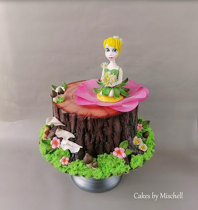Tinkerbell Cake - Cake by Mischell