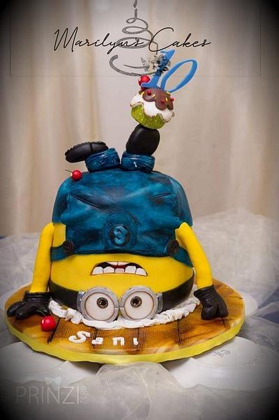 Minions cake - Cake by Marilyn' s Cakes 