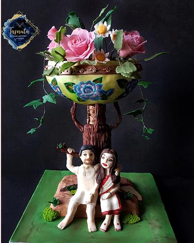Art of Pottery cake  collaboration - Cake by Tasnuta Cake Artistry ( TASNUTA ALAM)