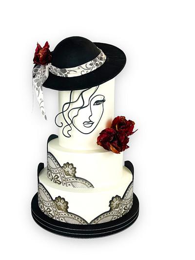 Girly cake - Cake by Cindy Sauvage 