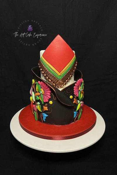 Magnificent Bangladesh Cake Collaboration - Cake by Cristina Arévalo- The Art Cake Experience