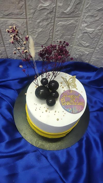 Faultline Birthday Cake - Cake by CakeBitesbyPayal 