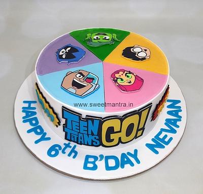 Teen Titans cake - Cake by Sweet Mantra Homemade Customized Cakes Pune